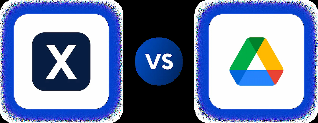 Comparison between Internxt and Drive
